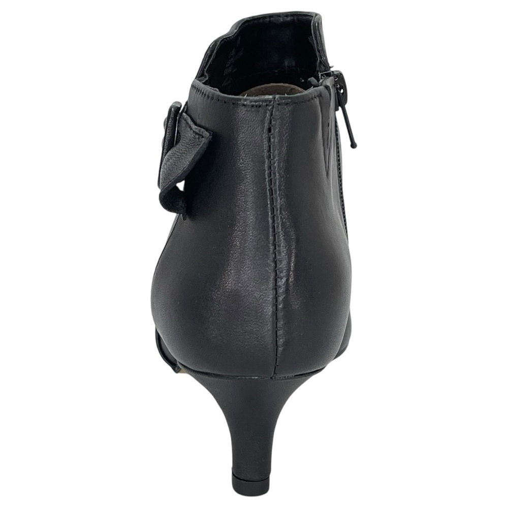 Bella Vita Bindi Black Leather Womens Shooties Size 7.5W - Picture 5 of 14